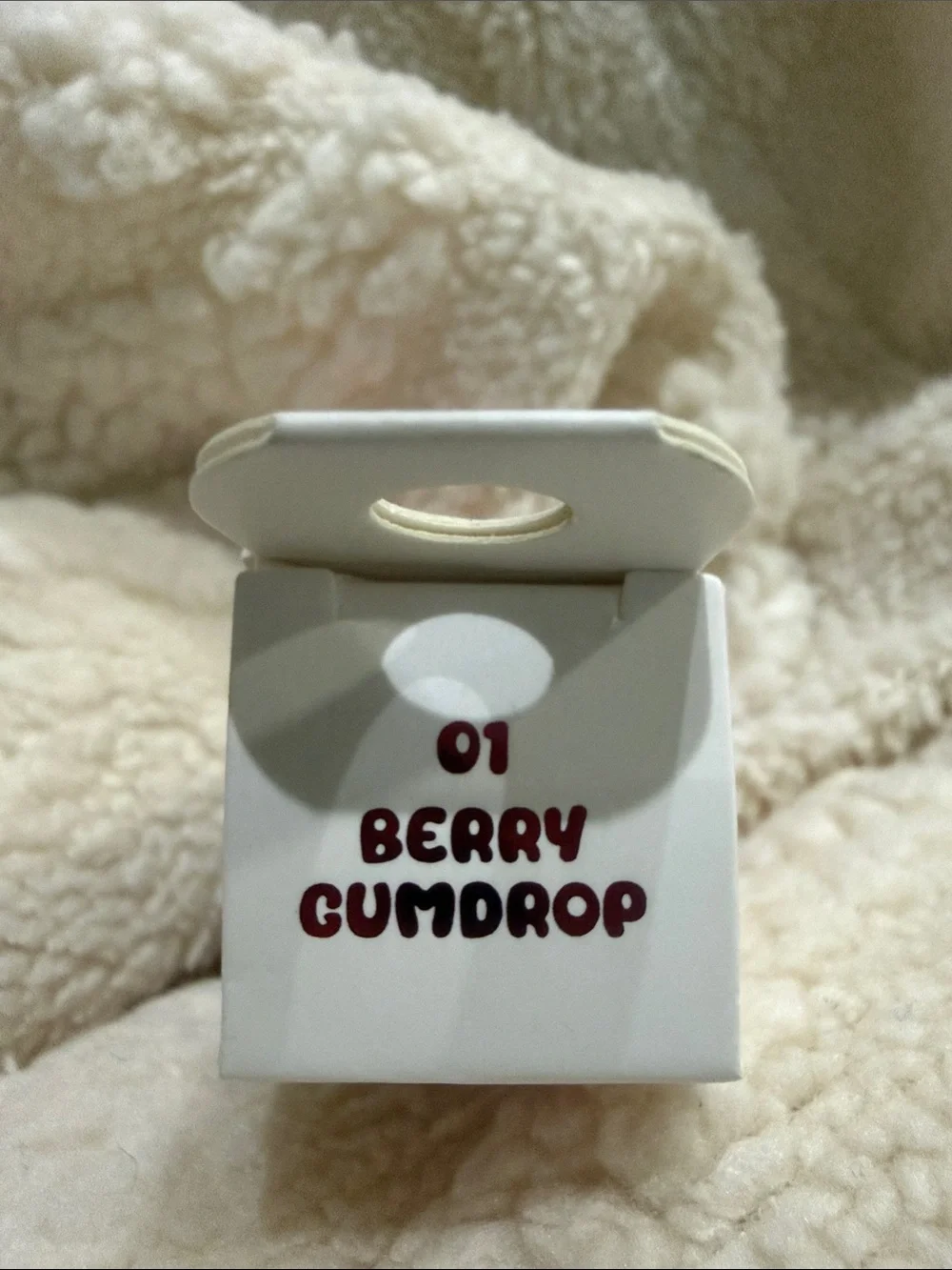 Kara Beauty Sugarcoat Shimmer Lip Balm 01 Berry Gumdrop Vegan New